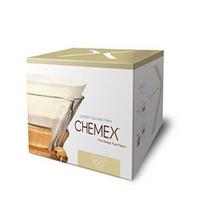 Chemex kavos filtrai popieriai, 100 vienetų rinkinys