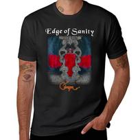 Crimson By Edge of Sanity - Classic Old School Swedish Death Metal T-Shirt Summer Top Heavyweights Mens Workout Shirts S