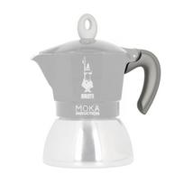 "Bialetti Moka Induction 4tz" keičiama rankena - pilka, Bialetti Moka Induction 4tz Replacement Handle - Grey