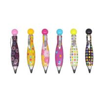 6 Pcs Big Fat Pen Smooth Writing Pen Short Fat Pen Ballpoint Pen Elegant Fat Pen Gift Pen for School Office