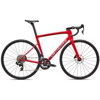 Specialized Tarmac SL8 Comp plento dviratis | SRAM Rival eTap AXS | Gloss Red Tint Over Silver Dust - Silver Dust