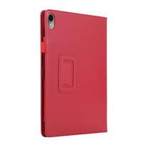 Atverčiamas PU dėklas, skirtas Huawei Matepad SE 11 2024 10.4 10.1 planšetinio kompiuterio dangtelis MatePad Air 11.5s MatePad Pro T8 C3 T6 laikiklio stovo apvalkalas MatePad T8 C3 8 inch raudona