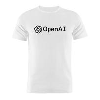 Juokingas OpenAI ChatGPT Silueto Dovanų Marškinėlis Programuotojas Vaikinas Grafiniai Marškinėliai Ropa Hombre Camisetas S