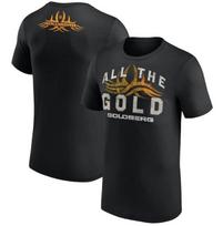 WWE Bill Goldberg All The Gold Black T-Shirt M