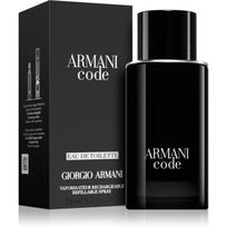 Giorgio Armani Armani Code Eau de Toilette Rechargeable Tualetinis vanduo 125ml - pažeista pakuote