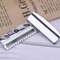 Yaqi Single Edge Chrome Color Safety Razor Head for Precise Shaving Experience