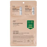 VT Cosmetics Vita Light All In One 3 pakopų šviesinanti kaukė – 1 vnt.