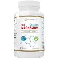 Progress Labs Trio Magnesium Complex 400 mg – 120 kapsulių