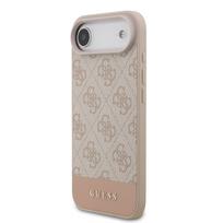 Guess PU 4G Stripe dėklas skirtas Apple iPhone Air Pink
