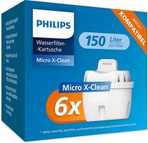 Philips Micro X-clean Wasserfilterkartuschen 6-pack