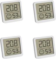 TFA 30.5053.02.04 4-Pack white Digital Thermo Hygrometer