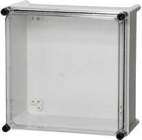 FIBOX Dangtelis SOLID P polikarbonatas 300 x 300 x 45 mm skaidrus IP66 be varžtų
