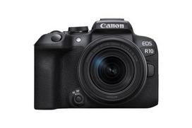 CANON EOS R10 + RF-S 18-150mm IS STM Mirrorless Camera, 24.2 MP CMOS, 6000 x 4000 pixels, Black