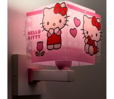 Dalber 73269 - Vaikiškas sieninis šviestuvas HELLO KITTY 1xE27/15W/230V rožinis