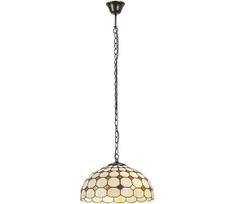 Brilagi - Tiffany vitražinis šviestuvas ant grandinės DORAN 2xE27/60W/230V