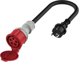 Platinet EV adapter CEE 16A (F) - Schuko 16A (M) (EV_A11C35S)