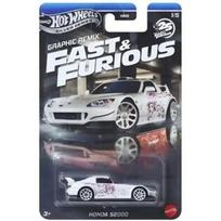 Hot Wheels Silverline Fast and Furious Graphic Remix Modeliukas Honda S2000 White