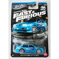 Hot Wheels Silverline Fast and Furious Graphic Remix Modeliukas Volkswagen Jetta MK3, blue