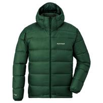 Striukė M ALPINE LIGHT DOWN Parka, Mont-Bell, 4548801667627, 391g, 800 Fill power EX down, XL, DARK FOREST