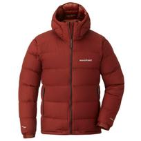 Striukė M PERMAFROST Light Down Parka, Mont-Bell, 4548801931421, XL, BROWN BRICK, 800 Fill Power, 354g