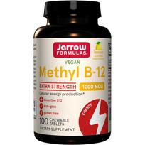 Methyl B-12, 1000mcg (Lemon) - 100 vegan chewable tabs