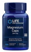 Magnesium Caps, 500mg - 100 vcaps (EAN 737870145912)