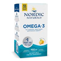 Omega-3, 690mg Lemon - 60 softgels