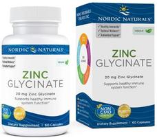 Zinc Glycinate, 20mg - 60 caps
