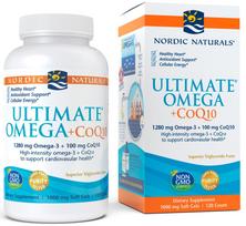 Ultimate Omega + CoQ10, 1280mg - 120 softgels