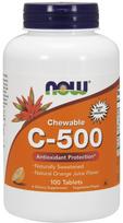 Vitamin C-500 Chewable, Orange - 100 tabs