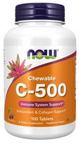 Vitamin C-500 Chewable, Cherry - 100 tabs