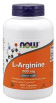 L-Arginine, 500mg - 250 caps