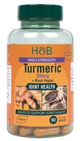 High Strength Turmeric with Black Pepper, 600mg - 90 caps (EAN 5059604470189)