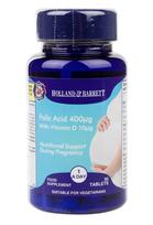 Folic Acid 400mcg with Vitamin D 10mcg - 90 tablets