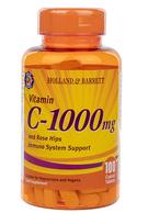 Vitamin C with Wild Rose Hips, 1000mg - 100 tablets