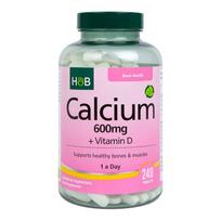 Calcium + Vitamin D, 600mg - 240 tabs