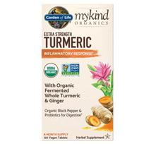 Mykind Organics Extra Strength Turmeric - 120 vegan tabs