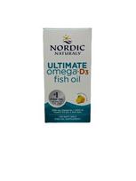 Ultimate Omega-D3 Fish Oil, 1280mg Lemon - 120 softgels