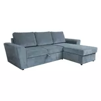 Kampinė sofa - lova su daiktadėže INGMAR