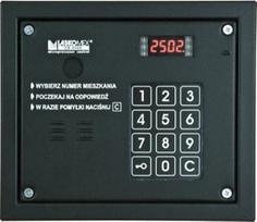 No Name Laskomex CP-2503R black Audio panel with RFID key reader