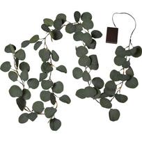 Žalia LED lempučių dekoracija Star Trading Eucalyptus, ilgis 1,8 m