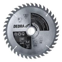 Diskinis pjūklas medžiui su kietm. Dedra H35040 40d. 350x30mm