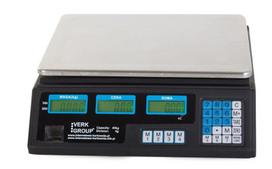 Elektroninės svarstyklės, 40 kg silv