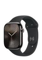 APPLE Apple Watch Series 10 GPS + Cellular, Slate Titanium Case, Black Sport Band M/L, MWYE3QF/A, 46mm