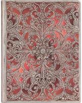 Garnet (Silver Filigree Collection) Ultra Unlined Softcover Flexi Journal - Nėra Autoriaus