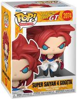 FUNKO POP! Vinilinė figūrėlė: Dragon Ball GT - Super Saiyan 4 Gogeta (w/ Chase)