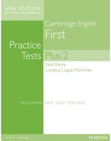 Cambridge First Volume 2 Practice Tests Plus New Edition Students Book with Key