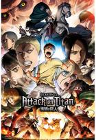 Plakatas Attack On Titan Season 2 - Season 2 Collage Key Art, 61 x 91,5 cm