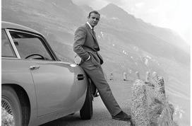 Plakatas James Bond - Connery & Aston Martin by Europosters, GE, 61 x 91,5 cm