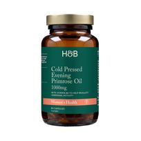 H&B HIGH STRENGTH šalto spaudimo nakvišų aliejus 1500 mg, 60 kapsulių